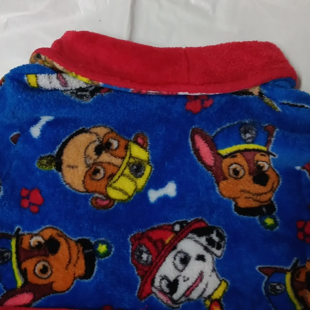 Nickelodeon Blue and Red Kids Pajama Robe - Picture 10 of 11